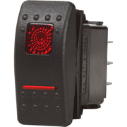 7931 Contura II Switch SPDT Black - ON-OFF-ON