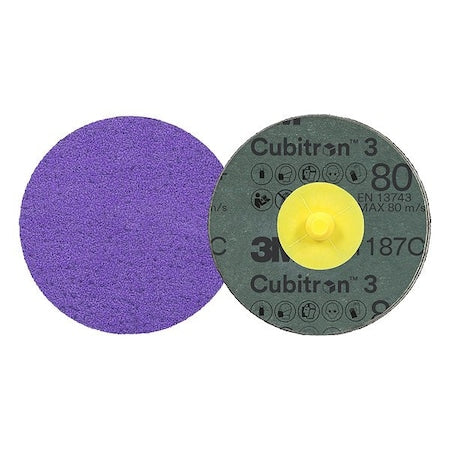 Quick-Change Disc, Ceramic,2 In Diameter., PK50
