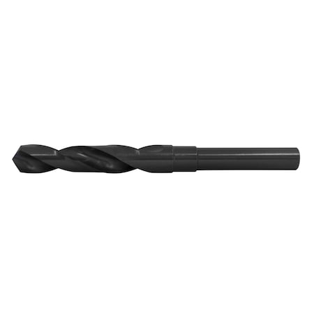 5/16 HSS 118 Degree 1/4 Reduced Shank Silver & Deming Drill Cle-Line 1814 Steam Oxide RHS/RHC