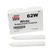 Rubbermark Crayons White