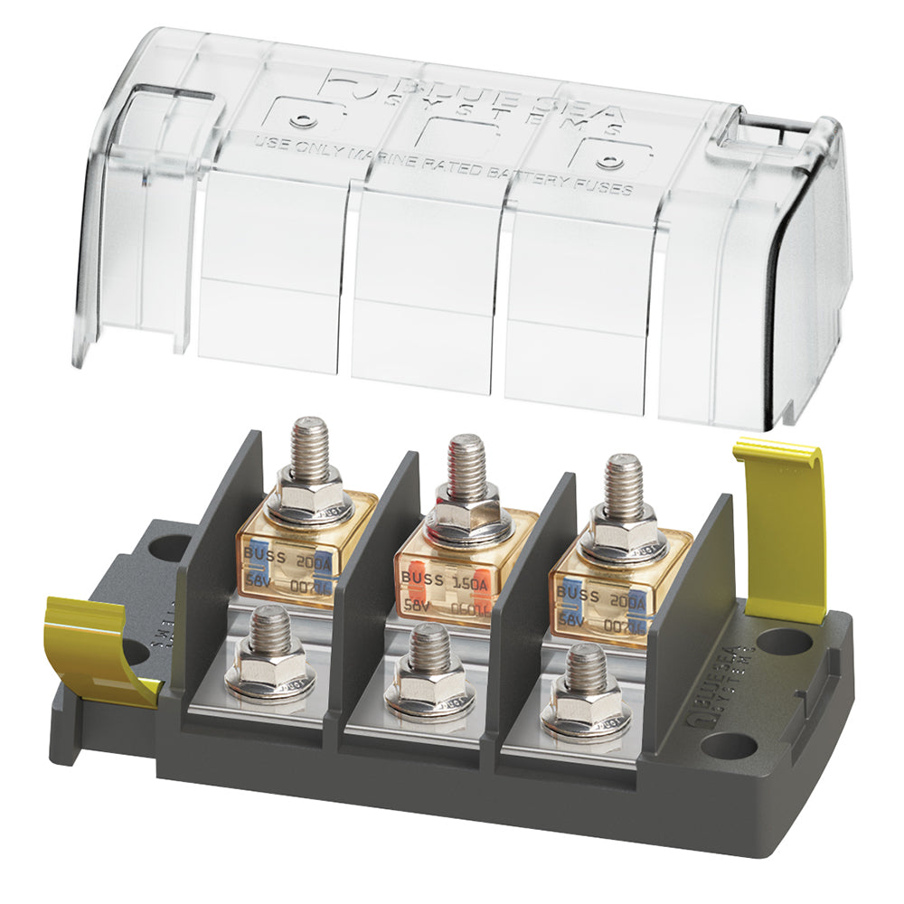 5194 MRBF Surface Mount 3 Circuit Fuse Block - Independent Source