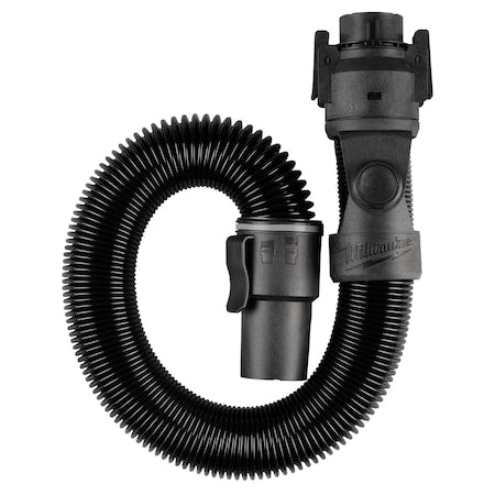 Vacuum Hose,6 ft L,Black,Plastic