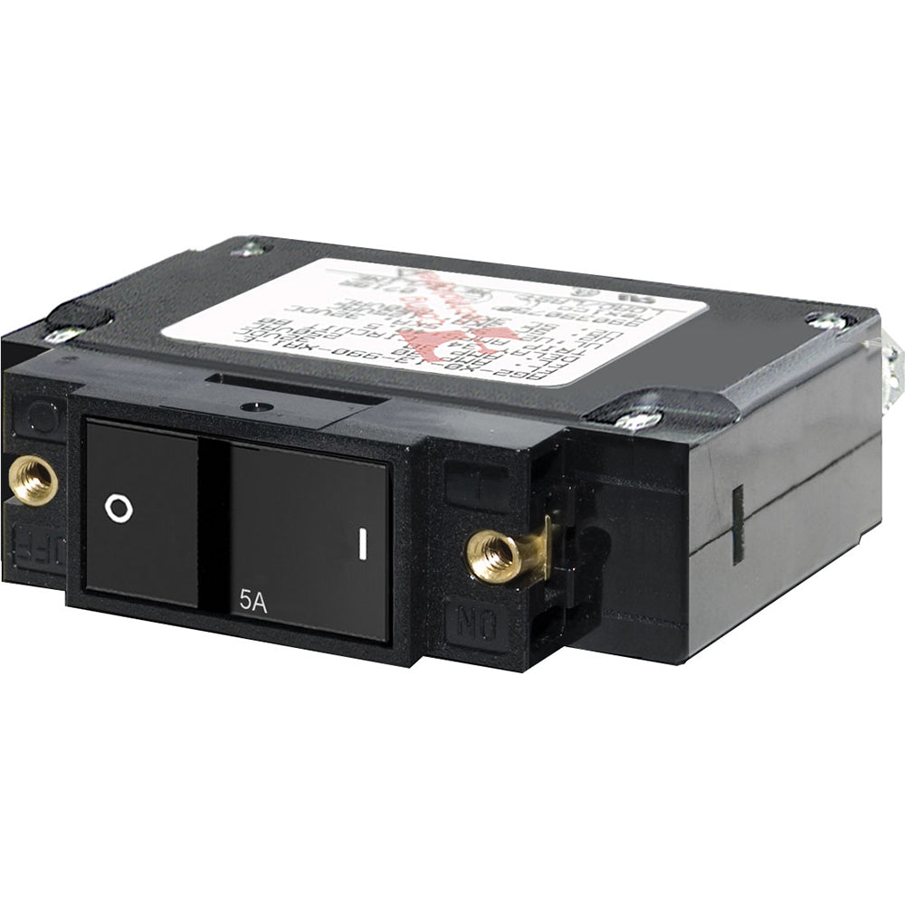 7540 C-Series Flat Rocker Circuit Breaker - Single Pole - 5A
