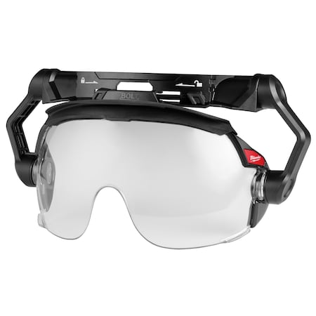 Face Shield Visor, Clear Visor, 4 3/8 in Height