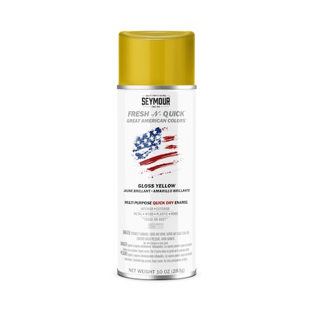 Seymour Fresh-N-Quick - Enamel, Gloss Yellow (10oz)