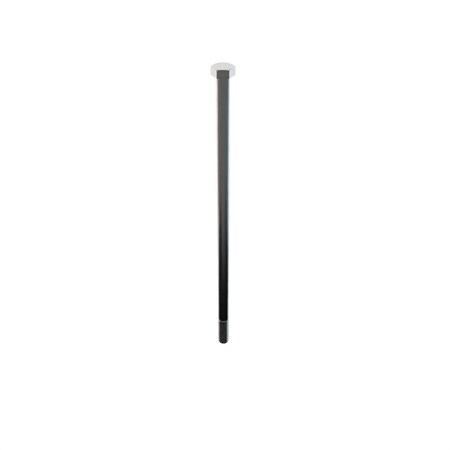 18-8, 5/8"-11 Hex Head Cap Screw, Plain Stainless Steel, 16 in L