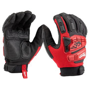 Not Applicable Work Gloves, M, Black/Red, 1 PR