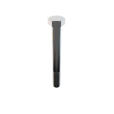 316, 1"-8 Hex Head Cap Screw, Plain Stainless Steel, 8-1/2 in L