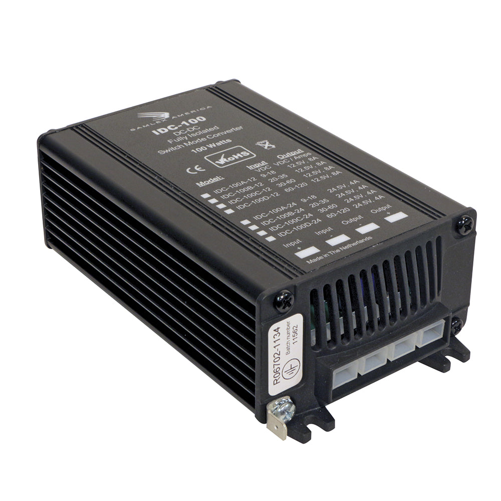 100W Fully Isolated DC-DC Converter - 8A - 9-18V Input - 12.5V Output