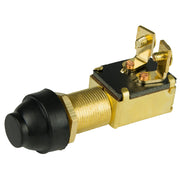 2-Position SPST Push Button Switch - OFF/(ON)