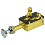 3-Position SPDT Push-Pull Switch - OFF/ON1/ON1 & 2
