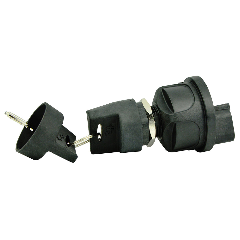 3-Position Sealed Nylon Ignition Switch - OFF/Ignition & Accessory/Ignition & Start