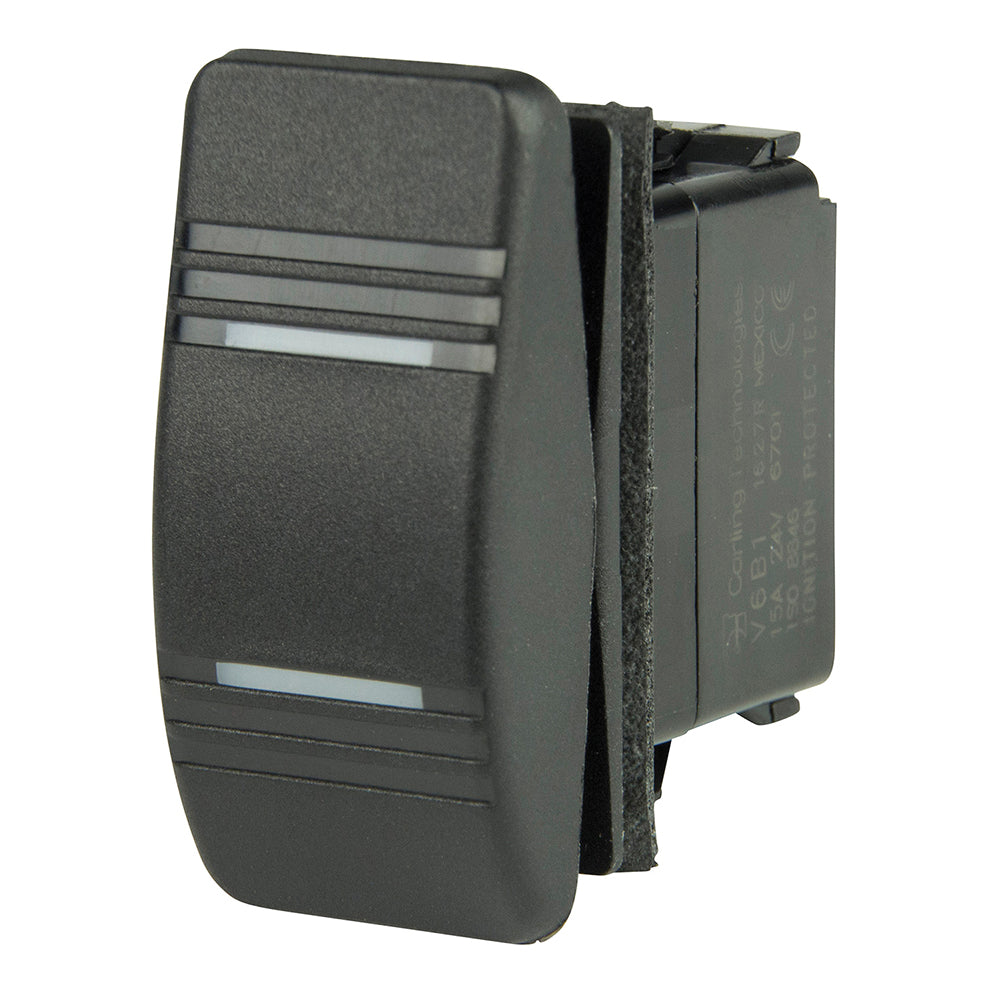 SPDT Contura Switch - 2-Amber LEDs - ON/OFF/ON
