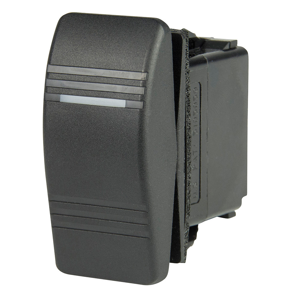 DPDT Contura Switch - 1-Amber LED - ON/OFF/(ON)