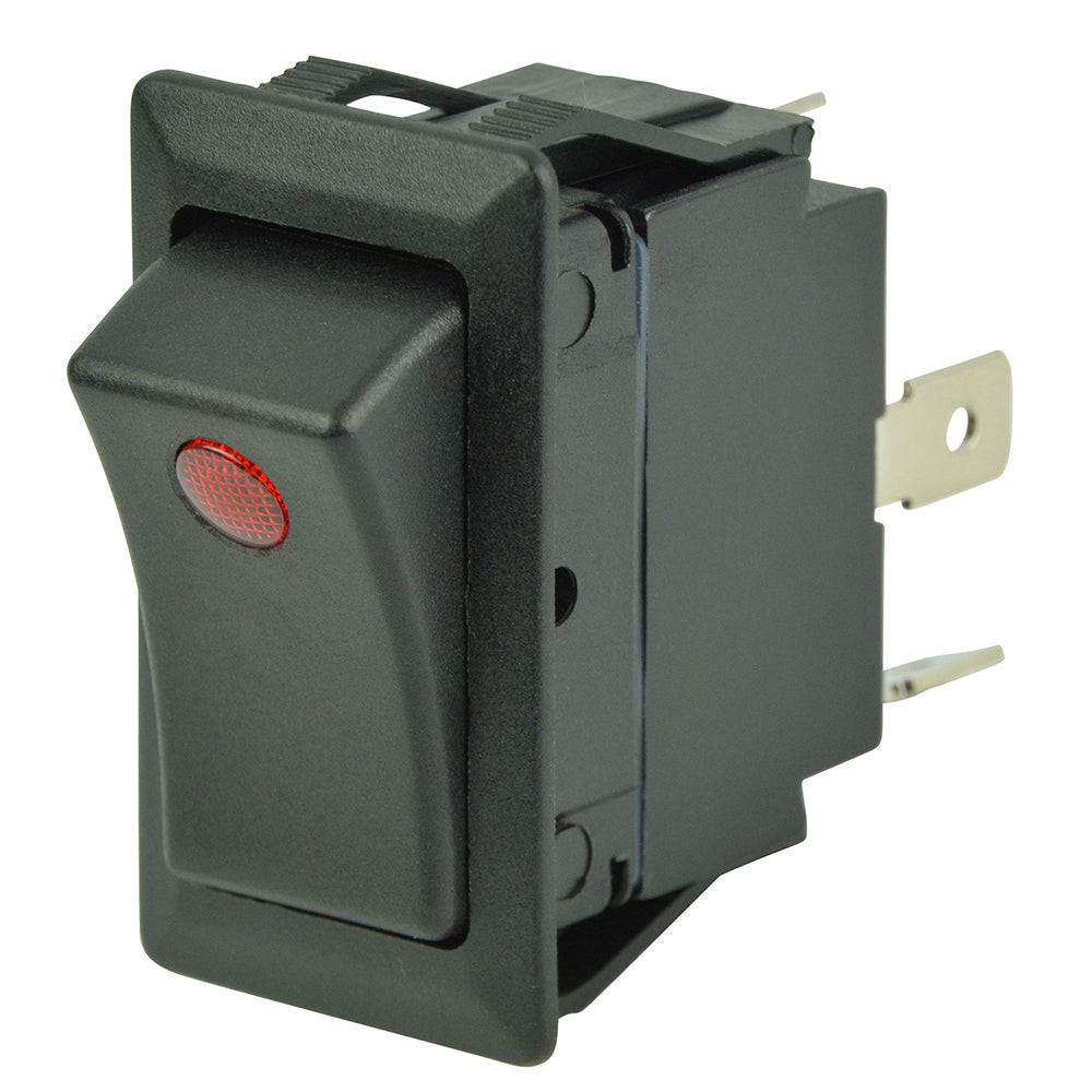 SPST Rocker Switch - 1-LED - 12V/24V - ON/OFF