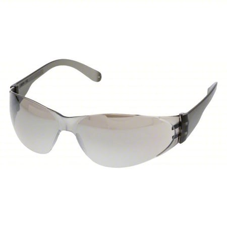 Checklite (CL1), Safety Glasses, Duramass Hard Coat, Polycarbonate Lens, Smoke Frame, Frameless