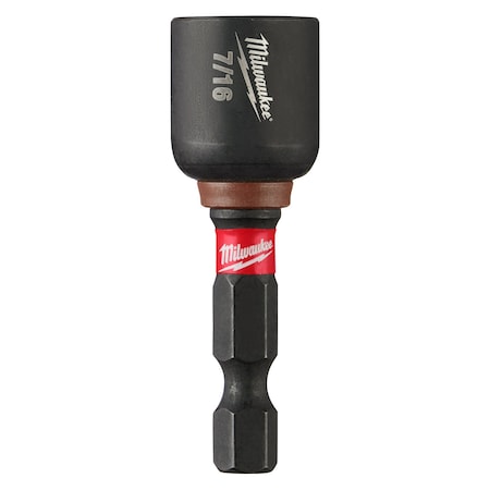 Shockwave Impact Duty 7/16 In x 1-7/8 In Magnetic Nut Driver, PK10