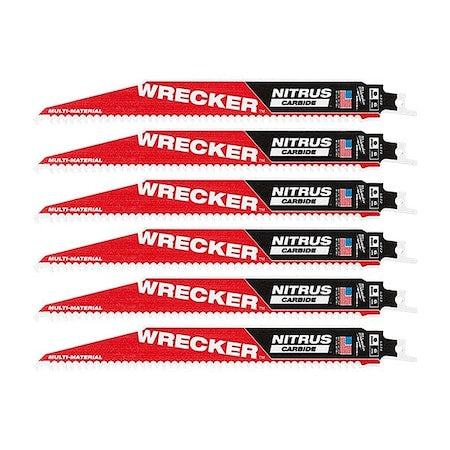 9 in x 6 TPI Reciprocating Saw Blade Combo Pack