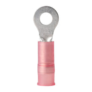 22-18 AWG - #6 Nylon Ring Terminal - 25-Pack