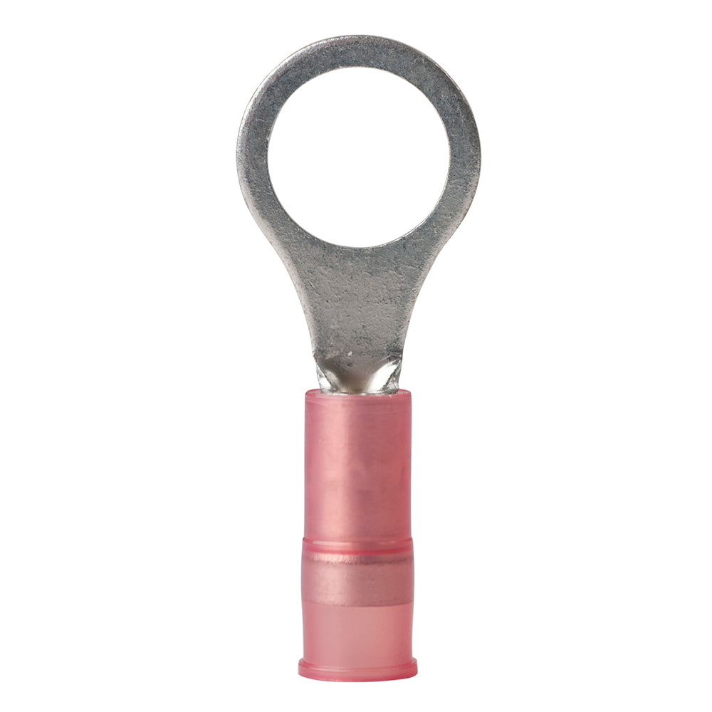 22-18 AWG - 1/4" Nylon Ring Terminal - 25-Pack