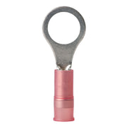 22-18 AWG - 1/4" Nylon Ring Terminal - 25-Pack