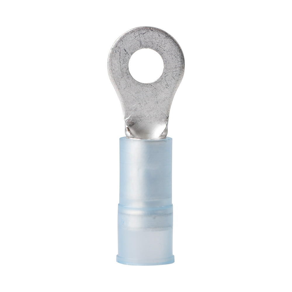 16-14 AWG - #6 Nylon Ring Terminal - 25-Pack