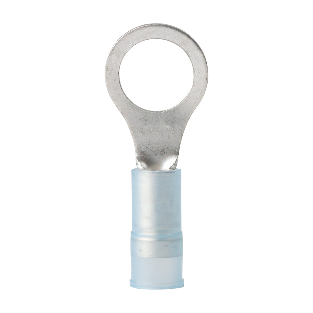 16-14 AWG - 5/16" Nylon Ring Terminal - 100-Pack