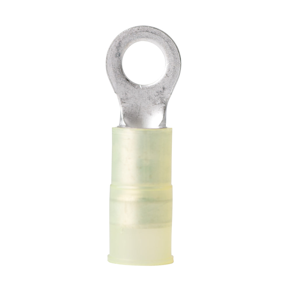 12-10 AWG - #10 Nylon Ring Terminal - 25-Pack