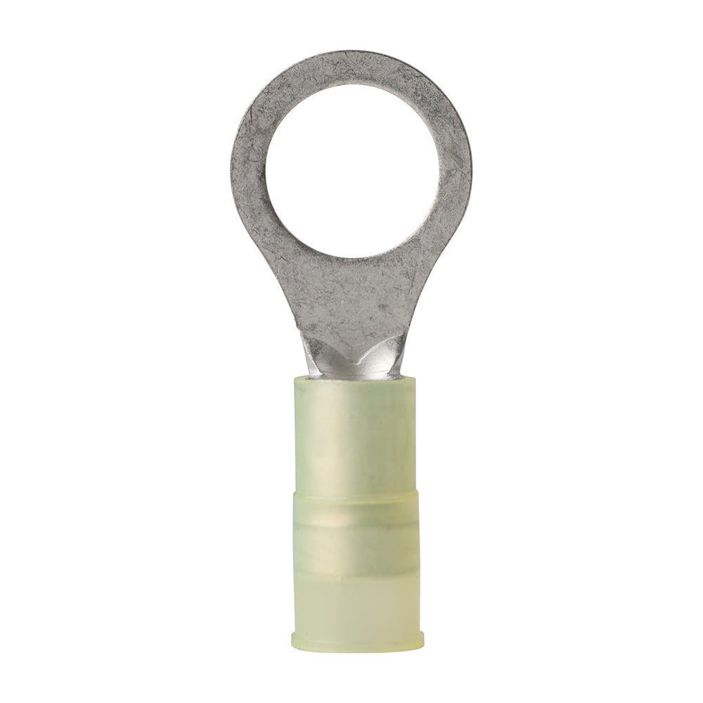 12-10 AWG - 3/8" Nylon Ring Terminal - 100-Pack