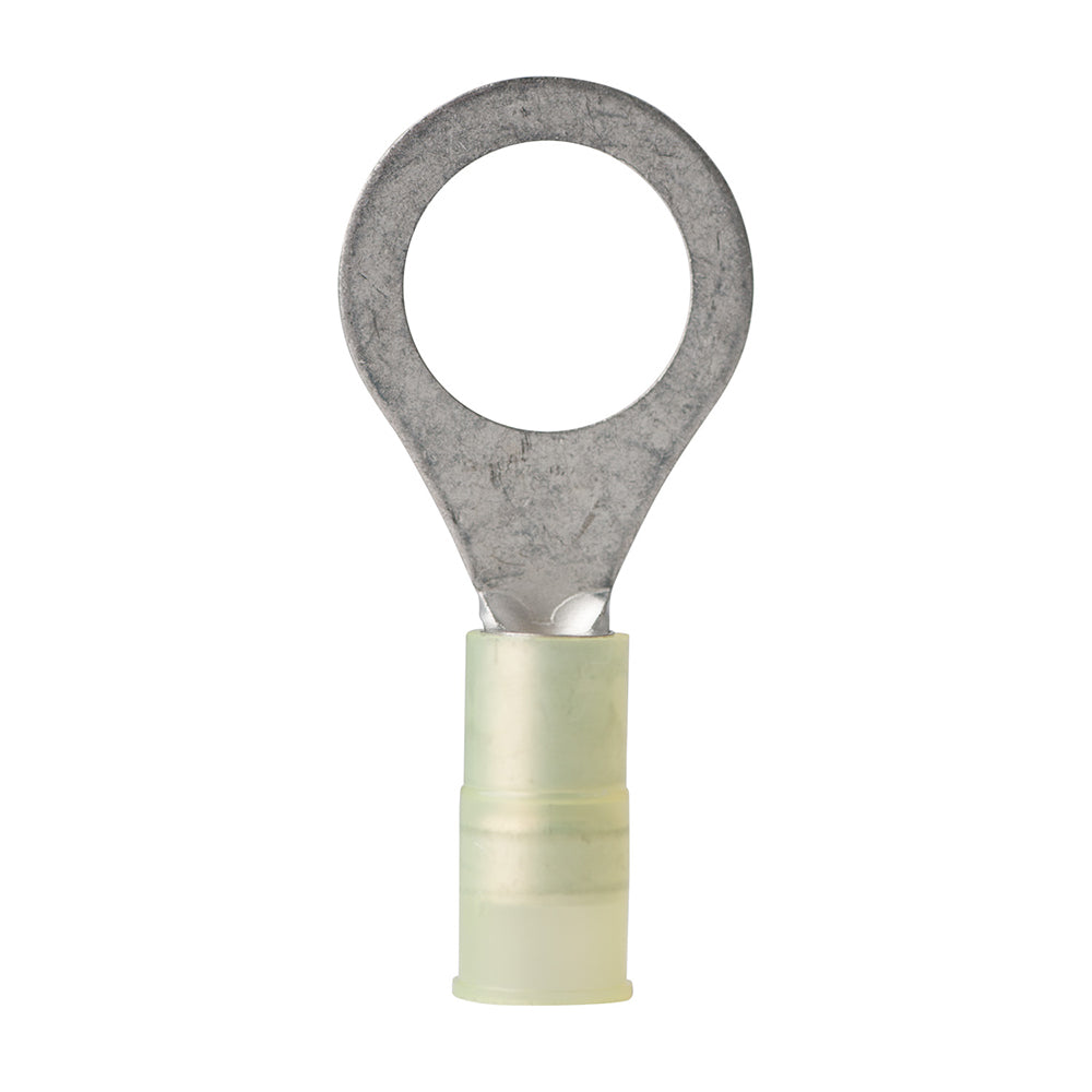 12-10 AWG - 1/2" Nylon Ring Terminal - 25-Pack