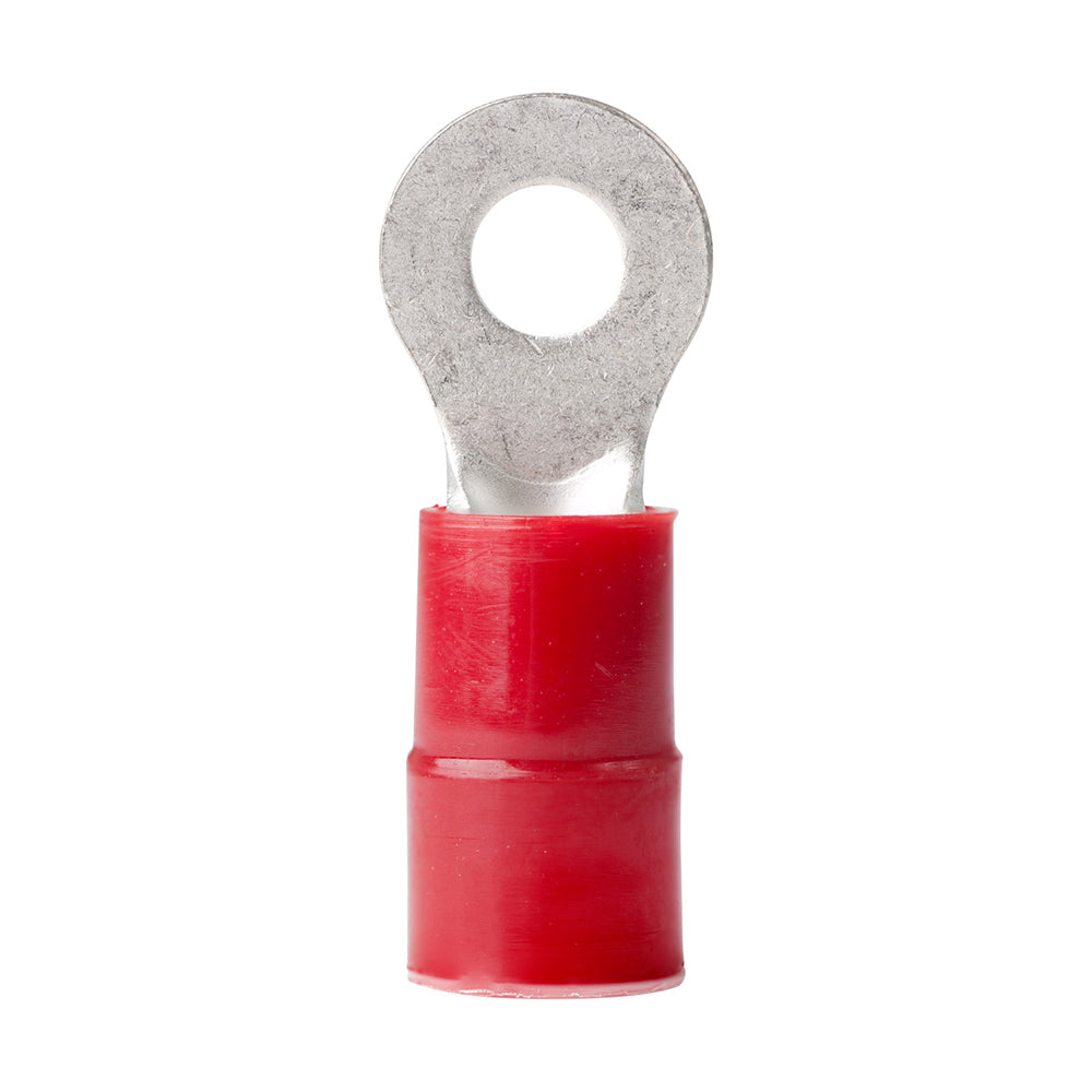 8 AWG - #10 Nylon Ring Terminal - 100-Pack
