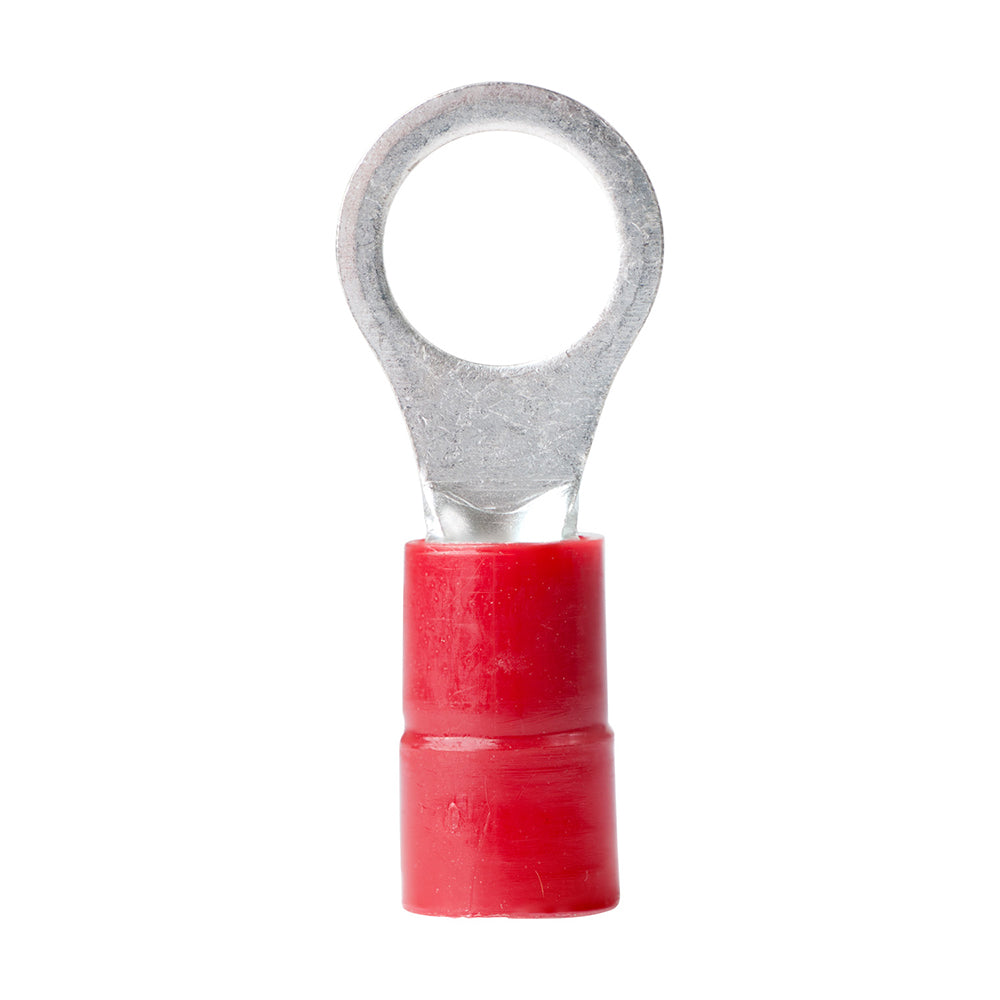 8 AWG - 3/8" Nylon Ring Terminal - 25-Pack