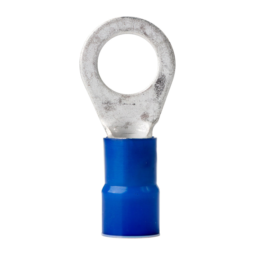 6 AWG - 1/2" Nylon Ring Terminal - 25-Pack