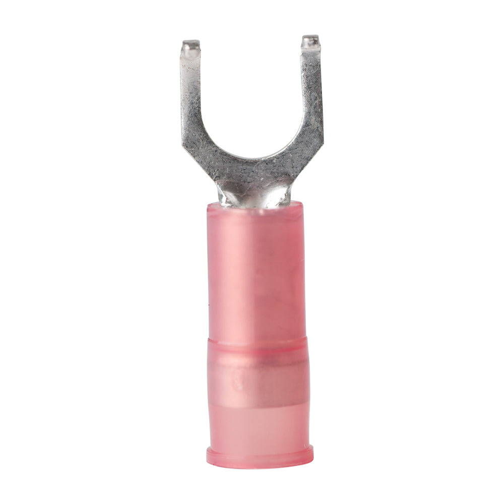 22-18 AWG - #10 Nylon Flanged Spade Terminal - 25-Pack