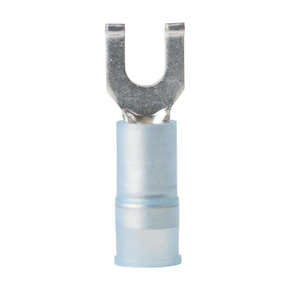16-14 AWG - #6 Nylon Flanged Spade Terminal - 25-Pack