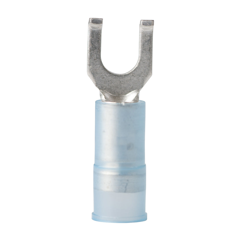 16-14 AWG - #8 Nylon Flanged Spade Terminal - 25-Pack
