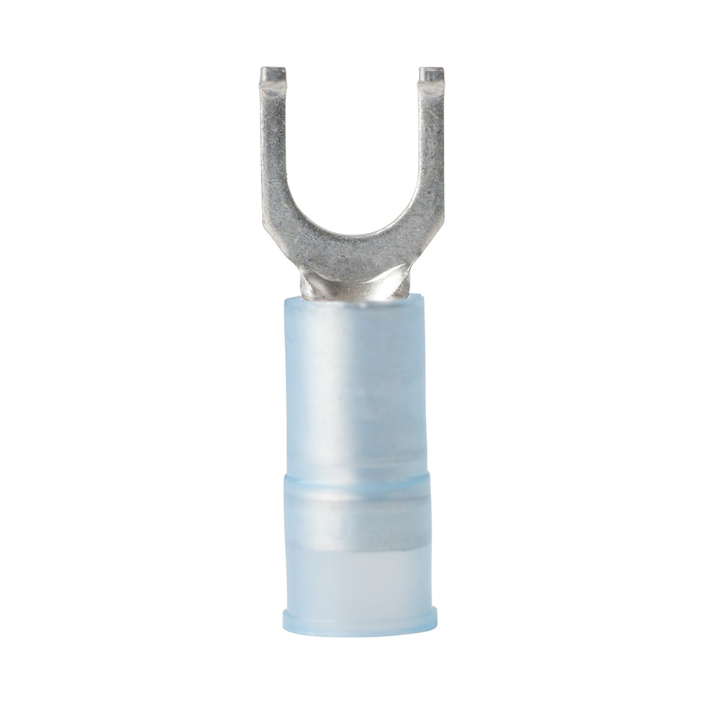 16-14 AWG - #10 Nylon Flanged Spade Terminal - 100-Pack