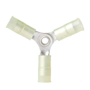 12-10 AWG - Nylon 3-Way Connector - 25-Pack