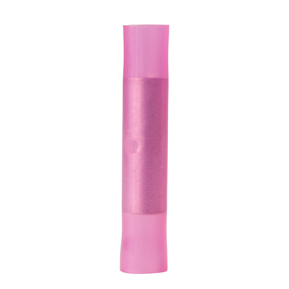 22-18 AWG Nylon Single Crimp Butt Connector - 25-Pack
