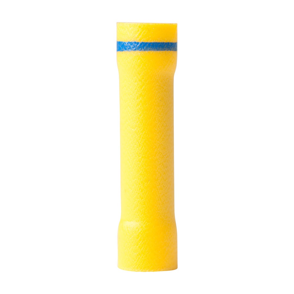 12-10 AWG to 16-14 AWG Vinyl Step Down Butt Connector - 25-Pack