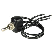 SPDT Chrome Plated Sealed Dipped Toggle Switch - (ON)/OFF/(ON)
