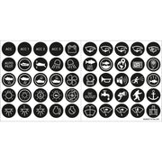 4230 Push Button Switch Label Kit