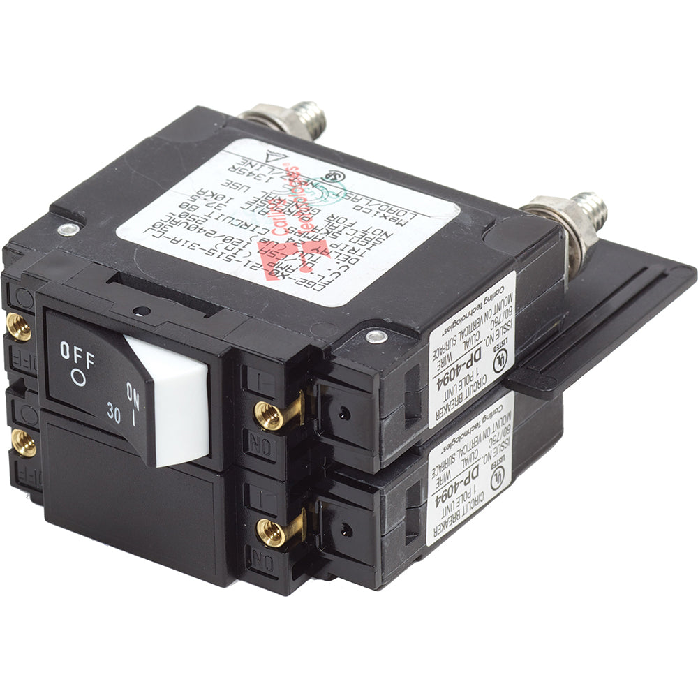 7466 UL-489 Circuit Breaker - 30A Raised Rocker
