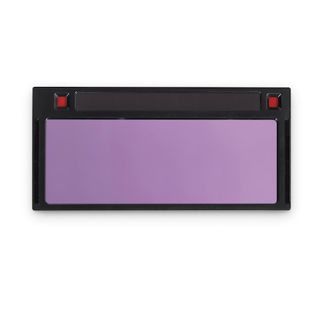 Welding Helmet Lens,4"L,2" W,0.25" Thick