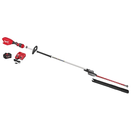 Cordless Hedge Trimmer Kit, Double-Sided 24 in L Blade