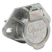Trailer Receptacle, 3-15/16" Dia., 7-Way