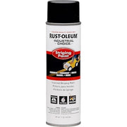 Industrial Choice Striping Paint, 18 oz, Black, Solvent -Based