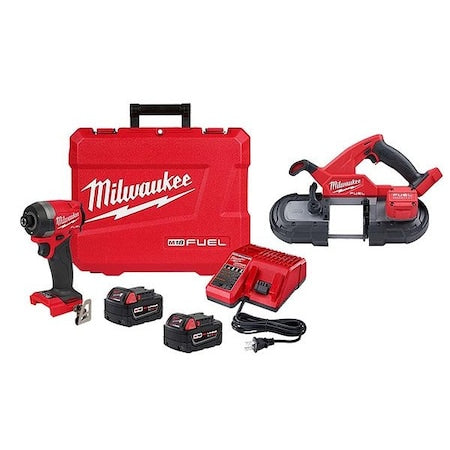 M18 FUEL Impact Driver+M18 FUEL Band Saw
