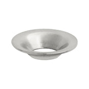 #6 Flush Brass Finishing Washer Nickel