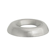 #6 Countersunk Brass Finishing Washer Nickel